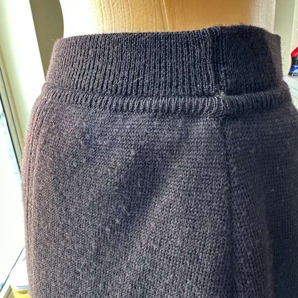 Dana Buchman|Womens|Woven Pencil Skirt|Small|Brown|100% Extra Fine Merino Wool - Picture 6 of 16